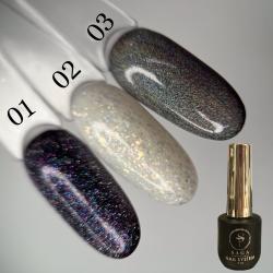 Saga Crush Top Топ без липкого слоя с блестками, 9 мл