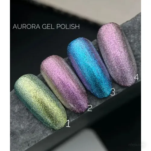 Crooz Aurora Гель-лак з ефектом втирання, 8 мл