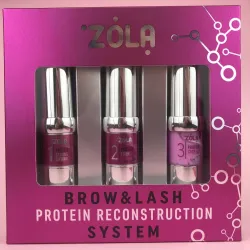 ZOLA Brow&Lash Protein Reconstruction System Набір для ламінування з протеїном
