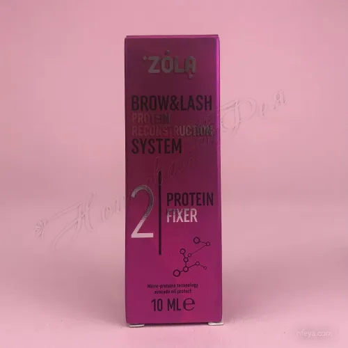 ZOLA Brow&Lash Protein Reconstruction System Склады для ламинирования с протеином (№1, №2, №3), 10 мл