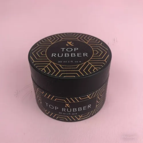 FOX Top Rubber Топовое каучуковое покрытие для ногтей (банка), 30 мл