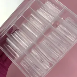 Valeri Top Nail Forms (Balerina, Arched Square) Верхние формы для наращивания, 120 шт