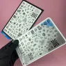ART Stamping Пластина для стемпинга 9х14 см