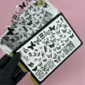 ART Stamping Пластина для стемпінгу 9х14 см