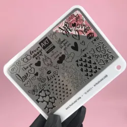 ART Stamping Пластина для стемпинга 6х9 см