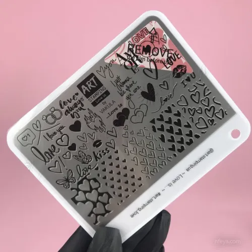 ART Stamping Пластина для стемпинга 6х9 см