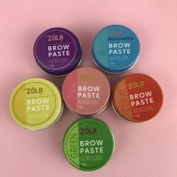 ZOLA Brow Paste White Контурна паста для брів КОЛЬОРОВА, 15 г
