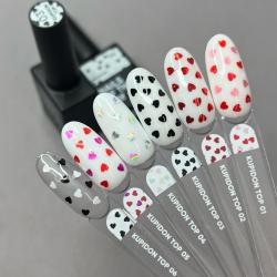 NAILSOFTHEDAY Top Kupidon Топ із сердечками, 10 мл