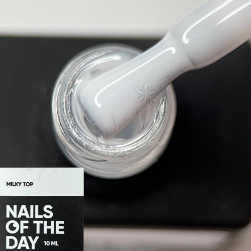 NAILSOFTHEDAY Top Milky Молочный топ, 10 мл