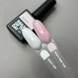 NAILSOFTHEDAY Top Milky Молочный топ, 10 мл
