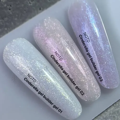 NAILSOFTHEDAY Cinderella builder gel Будівельний гель з перлинним переливом, 15 ш