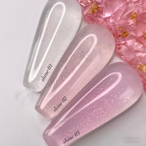 DARK Builder Gel Shine Гель моделирующий с шимером, 15 мл