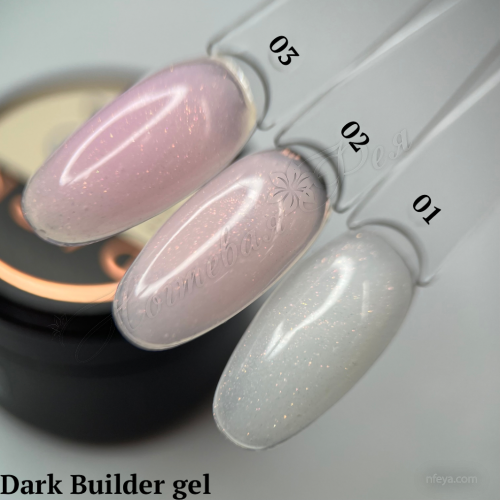 DARK Builder Gel Shine Гель моделирующий с шимером, 15 мл