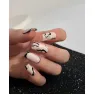 DARK Gel paint (Rose Gold, Black, White) Краска для дизайна, 5 г