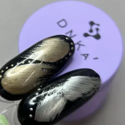 DNKa Metal Gel, Gold Gel Металлическая гель-краска для дизайнов, 5 мл
