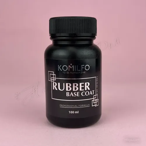 Komilfo Rubber Base Каучукова база для гель-лаку без кисті, 100 мл