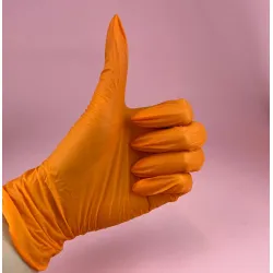 MediOk Amber Перчатки нитриловые оранжевые, 100 шт