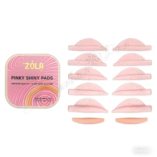 ZOLA Pinky Shiny Pads Валики для ламинирования XS, S, M, L, XL
