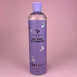 DNKa Nail Prep & Cleanser 3 in 1 Универсальное средство для дезинфекции, обезжиривания и снятия липкого слоя, 500 мл