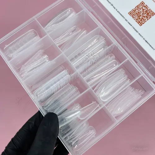 GA&MA Nail Forms SUPER MIX Верхние формы, 144 шт