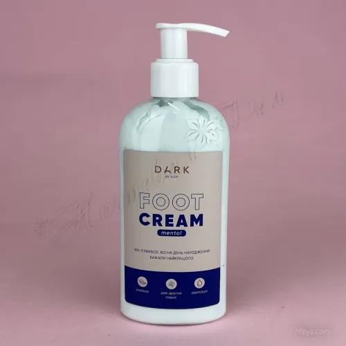 DARK Foot Cream (mentol, peony) Крем для ног, 200 мл