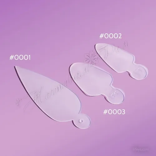 DNKa Professional nails Molds (№1,2,3) Силиконовые молди, 36 шт