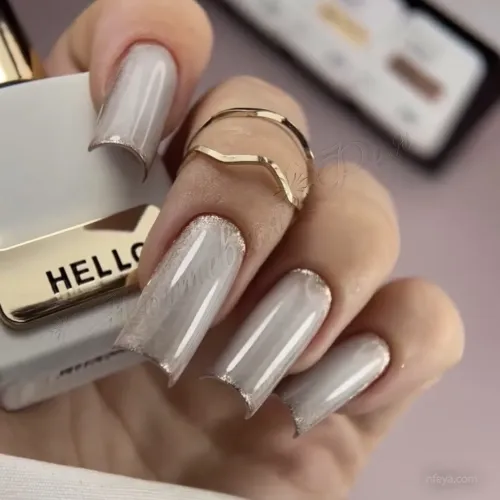 HEY Solid Platinum gel Гель-краска жидкая фольга, 5 г