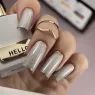 HELLO Solid Platinum gel Гель-краска жидкая фольга, 5 г