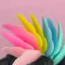 Design Lashes Валики бирюзовые/разноцветные (5 пар набор S, M, M1, M2, L)