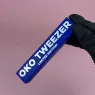 OkO Tweezer Blue LimitedEdition, Пинцет для бровей (ручная заточка), синий