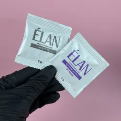 ELAN Набір фарба для брів +oxidant 3% сет в саші, 5 мл