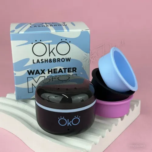OKO Wax Heater MINI Воскоплав міні (білий, чорний), 4,5 W