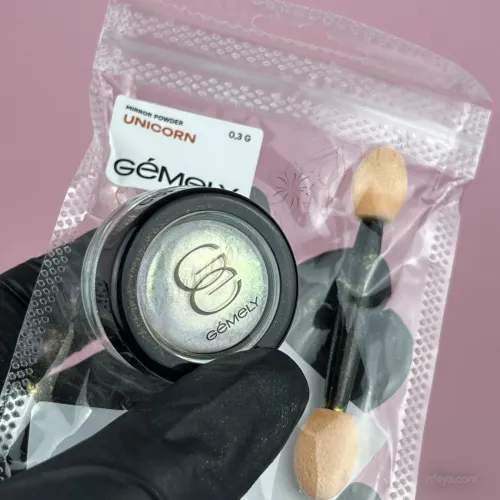 Gemely Mirror Powder Втирание (Rainbow, Unicorn, Butterfly) 0,3 г