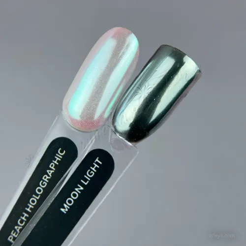 Gemely Mirror Powder Втирание (Peach Holographic, Moon Light), 0,3 г