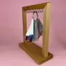 Подставка деревянная для типс на 10 крючков П-образная.