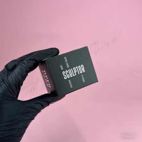 SCULPTOR Open Look Набір силіконових валиків для ламінування Color Mix, 4 пари