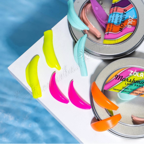 ZOLA Rainbow L-CURL (2S, 2.5M, 3L, 4XL, 4.5XLL) Валики для ламинирования ресниц