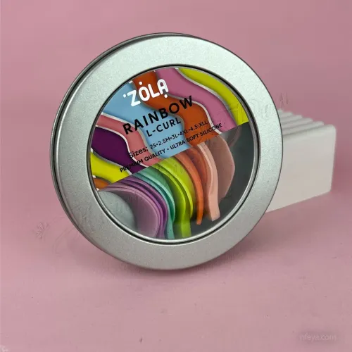 ZOLA Rainbow L-CURL (2S, 2.5M, 3L, 4XL, 4.5XLL) Валики для ламинирования ресниц