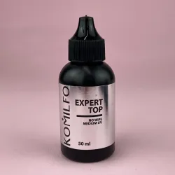 Komilfo EXPERT Top No Wipe Medium UV Універсальний топ з помірним УФ фільтром, 50 мл