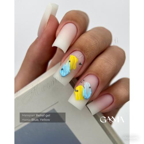 Relief Gel Pastel Collection Рельеф гель Пастель коллекция гелевых паст для объемных дизайнов, 5 г
