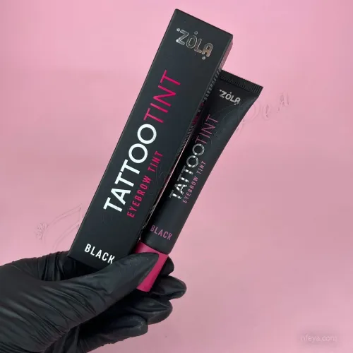 ZOLA TATTOO TINT Краска для бровей и ресниц с эффектом татуажа, 15 мл