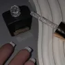 HEY Reflective Top Silver Топ без липкого слоя с мелким светоотражающим шиммером, 15 мл