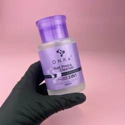 DNKa Nail Prep & Cleanser 3 in 1 (150 мл) Универсальное средство для дезинфекции, обезжиривания и снятия липкого слоя