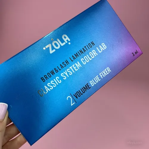 ZOLA Color Lab Наборы для ламинирования в саше (№1, №2, №3), 3х1 мл