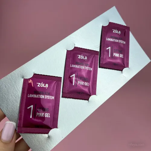 ZOLA Color Lab Наборы для ламинирования в саше (№1, №2, №3), 3х1 мл
