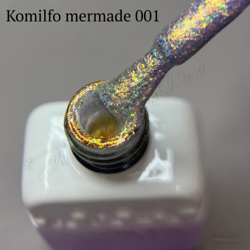 Komilfo Mermade base База с мелкодисперсными блестками, 10 мл