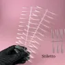 WAVE Гелевые типсы (oval, ballerina, squire, stiletto), 2 планшетки