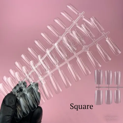 WAVE Гелевые типсы (oval, ballerina, squire, stiletto), 2 планшетки