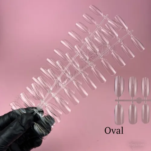 WAVE Гелевые типсы (oval, ballerina, squire, stiletto), 2 планшетки