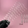 WAVE Гелевые типсы (oval, ballerina, squire, stiletto), 2 планшетки